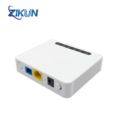 China XPON 1GE ONU Fiber Device Auto Negotiation Dual Mode ONT SC / UPC Connector for sale
