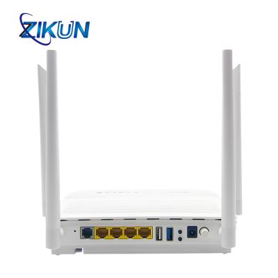 China GPON XG PON ONU AX3000 WiFi 6 ONT 4GE SC / UPC Connector ZC-530NX6 for sale