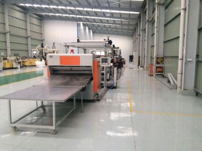 중국 PETG Decorative Sheet Production Machine APET Sheet Extrusion Line 600KG/H 판매용