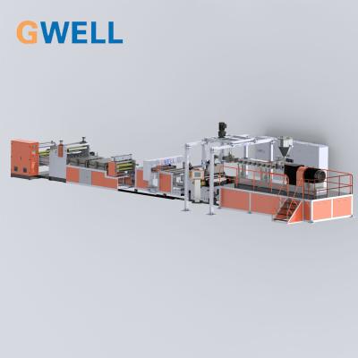 Cina Parallel Twin Screw Extruder PET Sheet Extrusion Line 100% Recycled Material in vendita