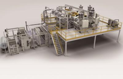 China Single Screw CPE Cpp Cast Film Extrusion Line Food Medical Packaging for sale