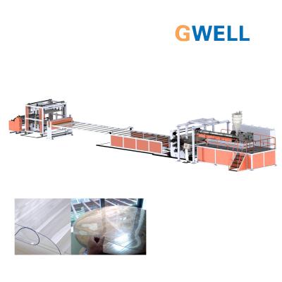 China PP PE PS ABS Pvc Sheet Production Line 1000kg H for sale
