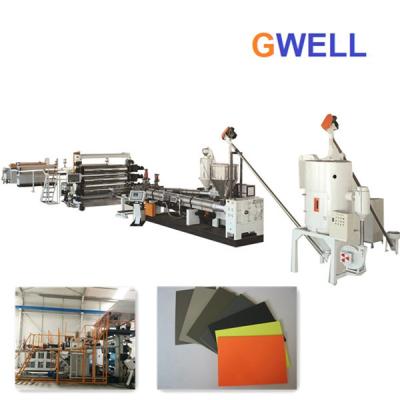 China 8mm Thick PMMA ABS Sheet Extrusion Line for sale