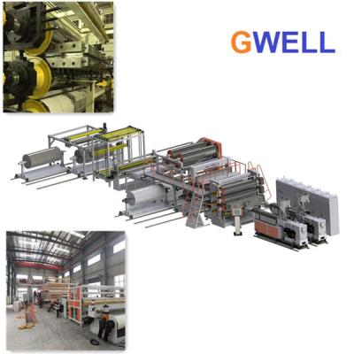 China CPE Waterproof Film Extrusion Line CPE Water Proof Sheet Making Machine for sale