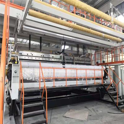 China 1 - 3mm Thickness PVC Waterproofing Membrane Production Line Conical Twin Screw Extruder à venda