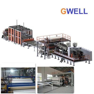 China TPO Waterproofing Membrane Sheet Making Machine TPO Water Proof Film Extrusion Line for sale