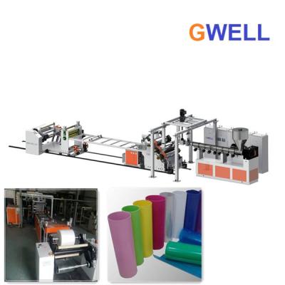 China PP Blister Sheet Extrusion Line PP Thermoforming Extrusion Process Blister Sheet Making Machine for sale