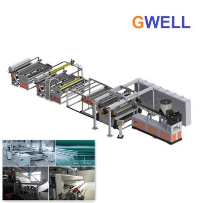 China PVB Film Production Line PVB Building Car Glass Film Extrusion Machine For Sale for sale