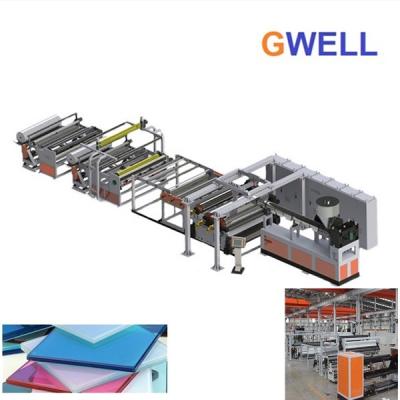 China PVB Thermoplastics Polyvinyl Butyral Cast Film Extrusion Line 700KG H for sale