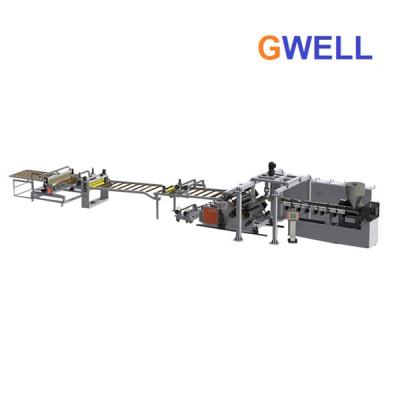 China PVC Thick Sheet Extrusion Machine PVC Board Extrusion Line for sale