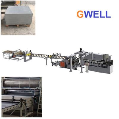 China PVDF Board Making Machine  PVDF Thick Sheet Production Line Single Screw Extruder for sale
