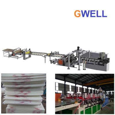 China PP Thick Sheet Production Line PP Thick Board Extruder Machine Single Screw Extruder for sale