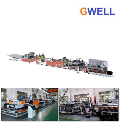 China PP Hollow Profile Extrusion Sheet Line Machine for sale