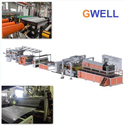 China TPU Film Production Machine Double Layer Thermoplastic Polyurethane Cast Film Extrusion Line for sale