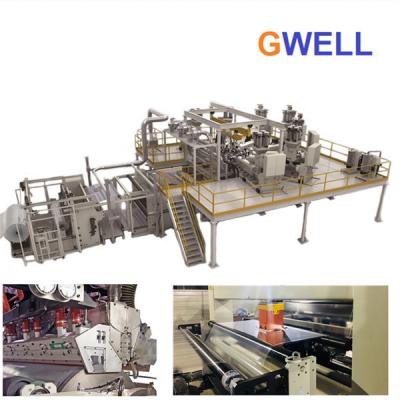 China CPE Cpp Film Line Cast Film Extruder Food Medical Packaging for sale