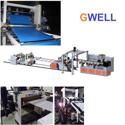 China PC Opaque Plate Making Machine PC Heat Resistance Sheet Extrusion Line Single Screw Extruder for sale