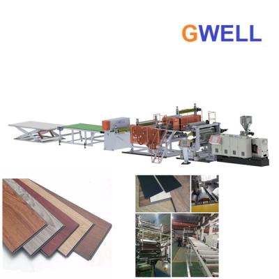 China PVC Flooring Production Line PVC Floor Making Machine Manufacturing Process for sale