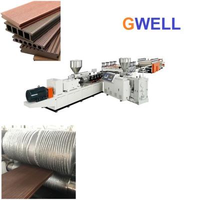 China WPC Wood Plastic Flooring Production Machine Wpc Floor Extrusion Line for sale
