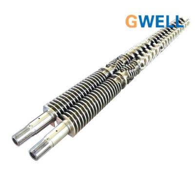 China Plasticized Counter Rotating Parallel Twin Screw For Extruder HV 900 Auxiliary Facilities for sale