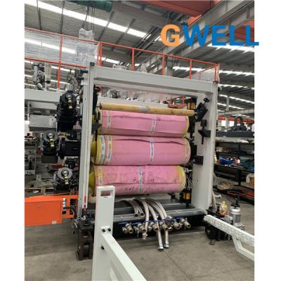 China Vertical 3 máquina do calendário de três rolos para fazer a folha plástica 11KW à venda