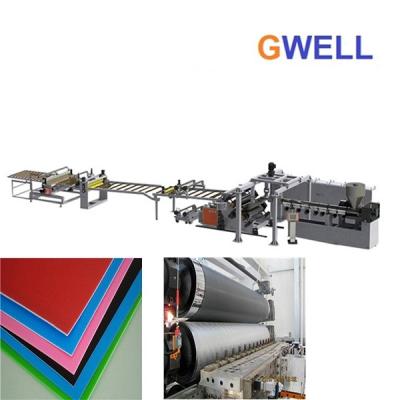 China HDPE Thick Board Extrusion Line HDPE Sheet production machine for sale