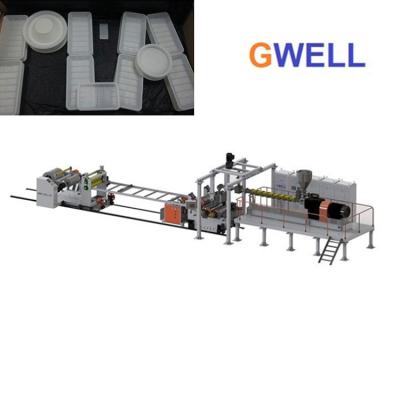 China PLA Sheet Making Machine PLA Thermoforming Three Layer Sheet Extrusion Line Can Be Customized for sale