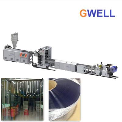 China Transparent Soft Board Production Line Pvc Sheet Extrusion Machine 400kg H for sale