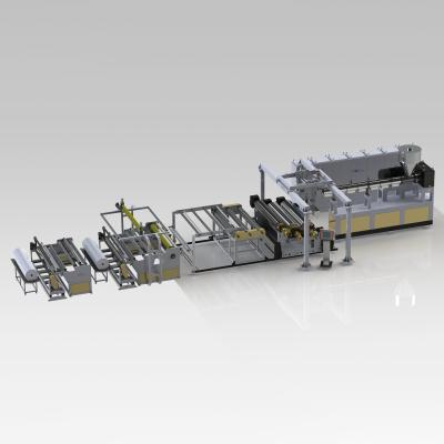 China EVA/POE solar photovoltaic packaging film production line for sale