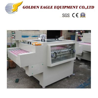 China Metal Nameplate Logos Medals Signs Etching Machine with Double Spray Etching Type for sale