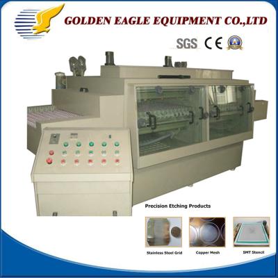 China Corrosion Resistant Metal Shims Etching Machine With Acid Solution for sale