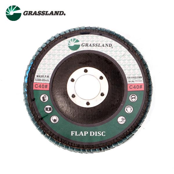 Quality 115X22mm Aluminium Oxide 60 Grit Angle Grinder Flap Disc for sale
