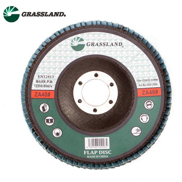 Quality 115mm 60 Grit Zirconium Angle Grinder Sanding Flap Disc for sale