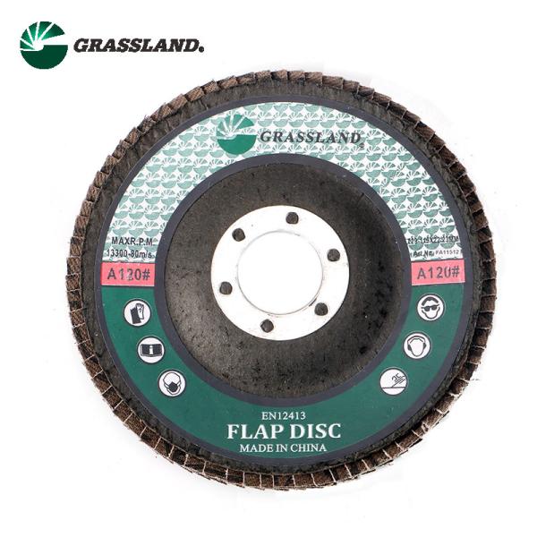 Quality 4-1/2 In. 120 Grit Polishing Aluminum Oxide 27 Flap Disc Wheel for sale