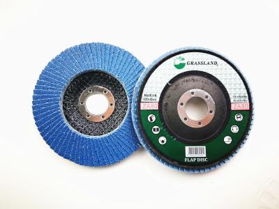 China 125mm 40 Grit 80 Grits Angle Grinder Polishing Zirconia Flap Discs for sale