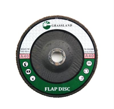 China Clean Removal Alumina 180mm Abrasive Flap Disc Wheel for sale