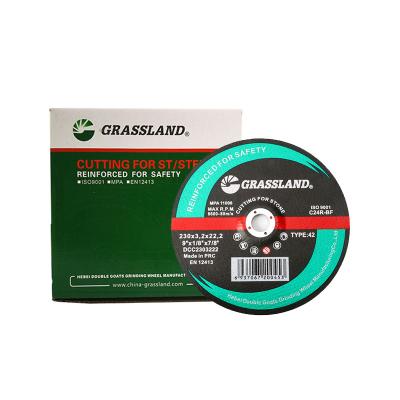 China Grassland 230*3*22.2mm Masonry Stone Concrete Cutting Discs for sale