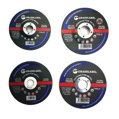 China Cut Off Abrasive EN12413 4 Inch Metal Cutting Discs For Industrial for sale