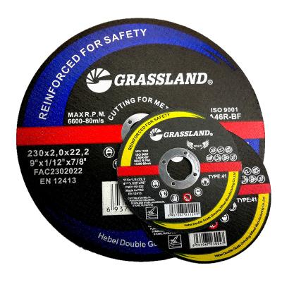 China 9 Inch 230x2.5mm Cut Off MPA Angle Grinder Abrasive Wheel For Metal for sale