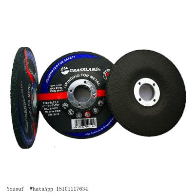 China 115x6x22.2mm Abrasive Cutting Wheel Metal 24 Grit for sale