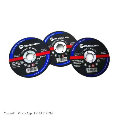 China R Hardness 125mm Abrasive Metal Cutting Discs For Angle Grinder for sale