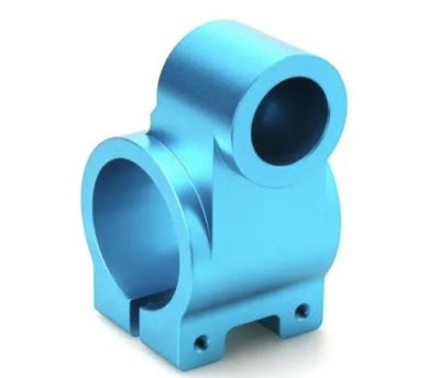China Aluminum 6061-T6 CNC Turned Parts Color Anodized For Valve Bodies Stems for sale