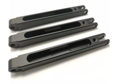 China Partes giradas de aluminio anodizado negro para trípode de liberación rápida ODM en venta