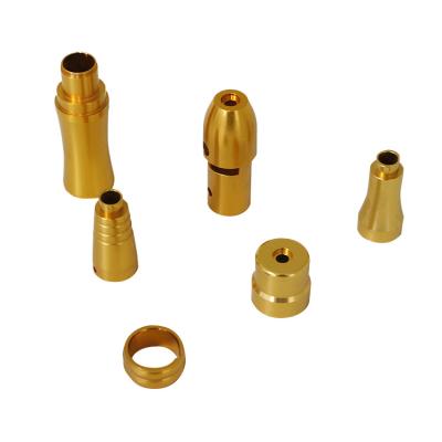 China Brass CNC Turned Parts For Critical With ±0.01mm Tolerance for sale