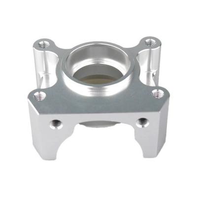 China Precision CNC Machined Silver Automation Parts Custom Weighted Components à venda