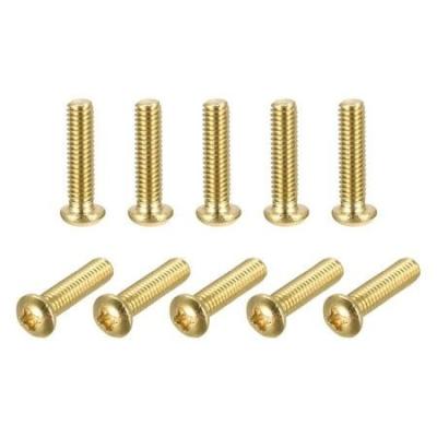 China M4 Brass Machine Screws Fastener Bolts for Furniture, Electronics for sale