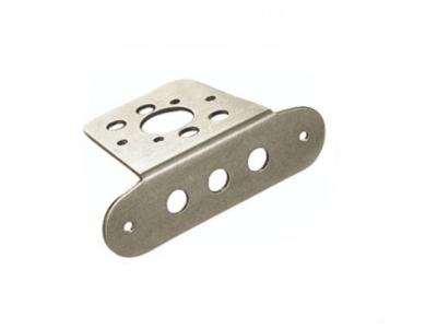 China Quick Fastener Mounting Brackets CNC Thick062 Weld plate Steel for sale