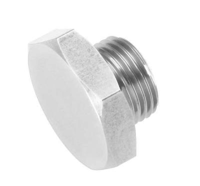 중국 814-16-5 -16 AN Straight Thread (O-Ring) Port Plug-Clear CNC METAL PARTS 판매용