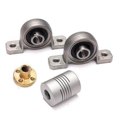 Cina 100-1000mmStainless Steel Lead Screw withShaft Coupling and MountingSupport CNC Parts in vendita
