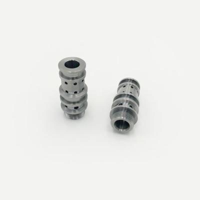 China Certified Precision CNC Turned Parts Metric Threaded Components with Heat Treatment for sale