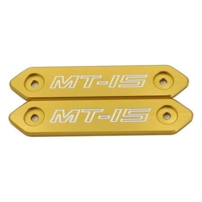Cina CNC Aluminum Alloy Decorative Exterior Accessories Mtkracing for MT-15 2018 Motorbike Parts - Golden in vendita